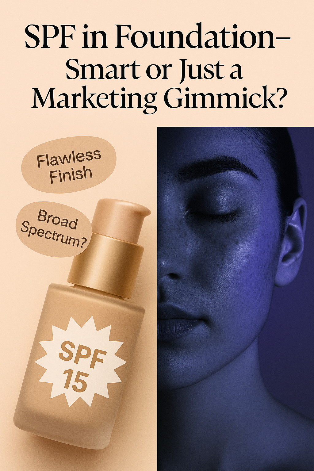 SPF in Foundations—Smart or Just a Marketing Gimmick?